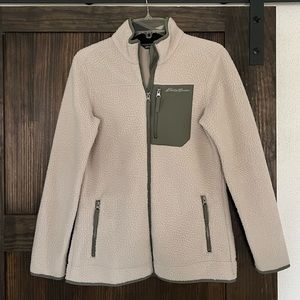 Womens size M Eddie Bauer zip up